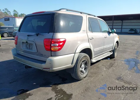 2001 Toyota Sequoia Sr5 V8 from USA, damaged, VIN 5TDBT44A91S025942